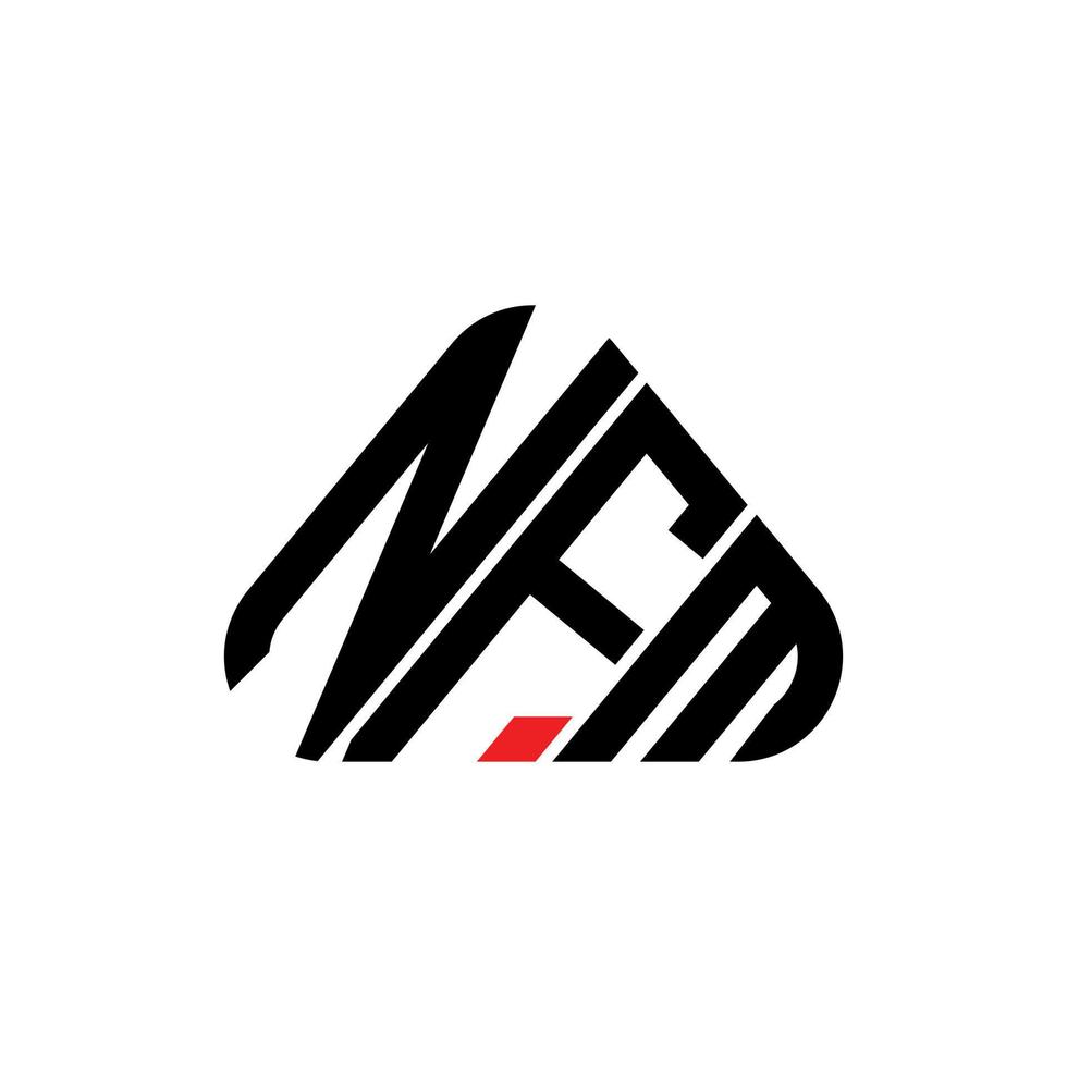 nfm lettera logo creativo design con vettore grafico, nfm semplice e moderno logo.