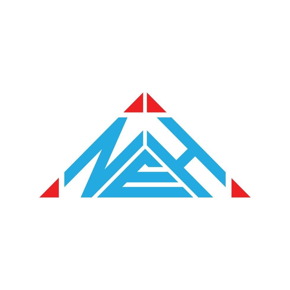 neh lettera logo creativo design con vettore grafico, neh semplice e moderno logo.