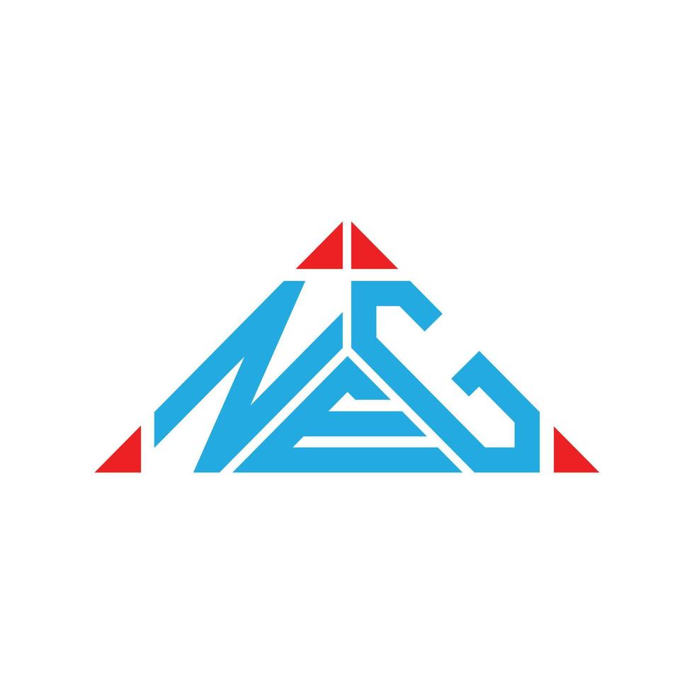 neg lettera logo creativo design con vettore grafico, neg semplice e moderno logo.