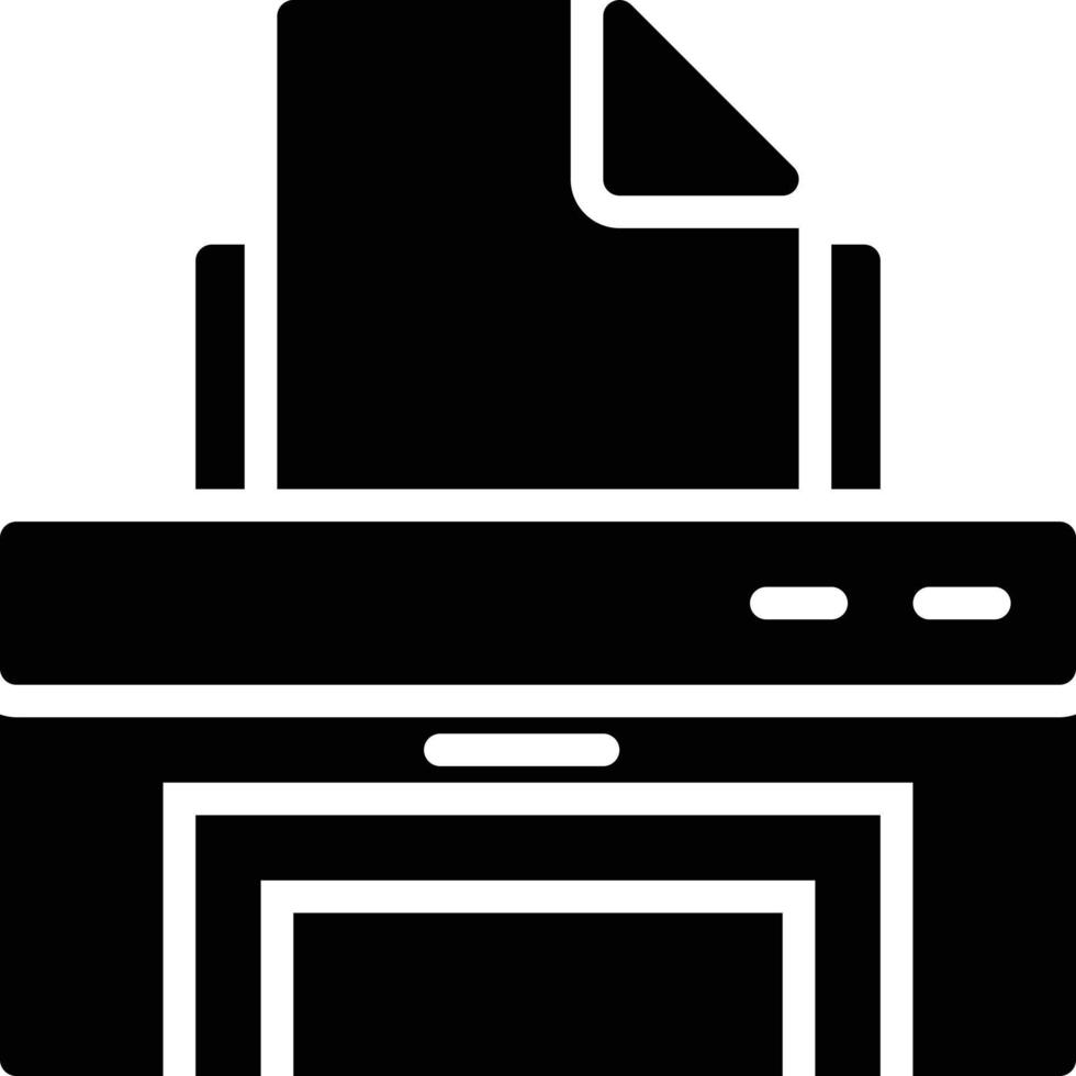 illustrazione vettoriale della stampante su uno sfondo. simboli di qualità premium. icone vettoriali per il concetto e la progettazione grafica.