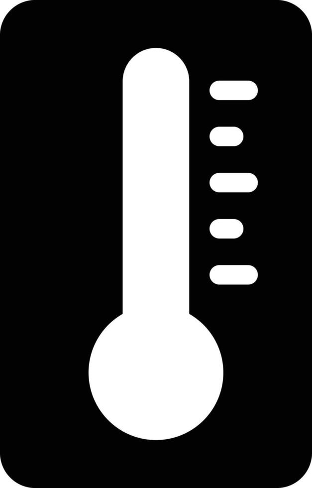 illustrazione vettoriale della temperatura su uno sfondo. simboli di qualità premium. icone vettoriali per il concetto e la progettazione grafica.