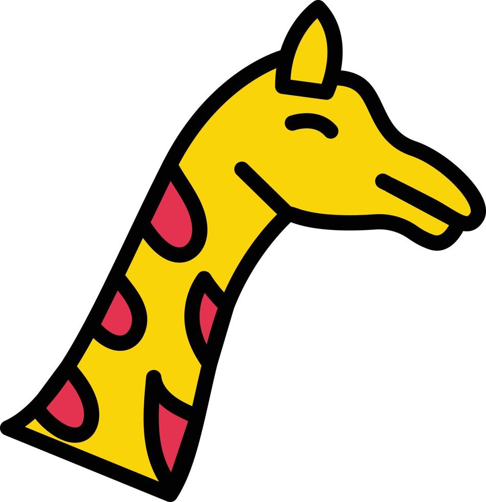 giraffa vettore illustrazione su un' sfondo.premio qualità simboli.vettore icone per concetto e grafico design.