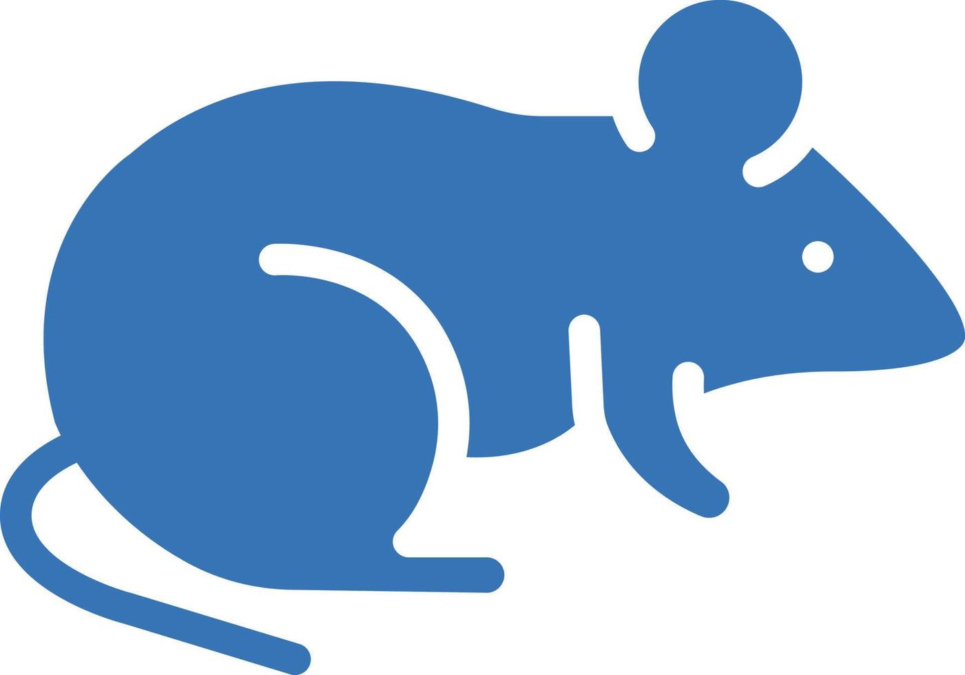 illustrazione vettoriale di ratto su uno sfondo simboli di qualità premium. icone vettoriali per il concetto e la progettazione grafica.