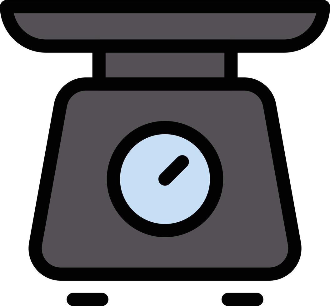 illustrazione vettoriale del misuratore di peso su uno sfondo. simboli di qualità premium. icone vettoriali per il concetto e la progettazione grafica.