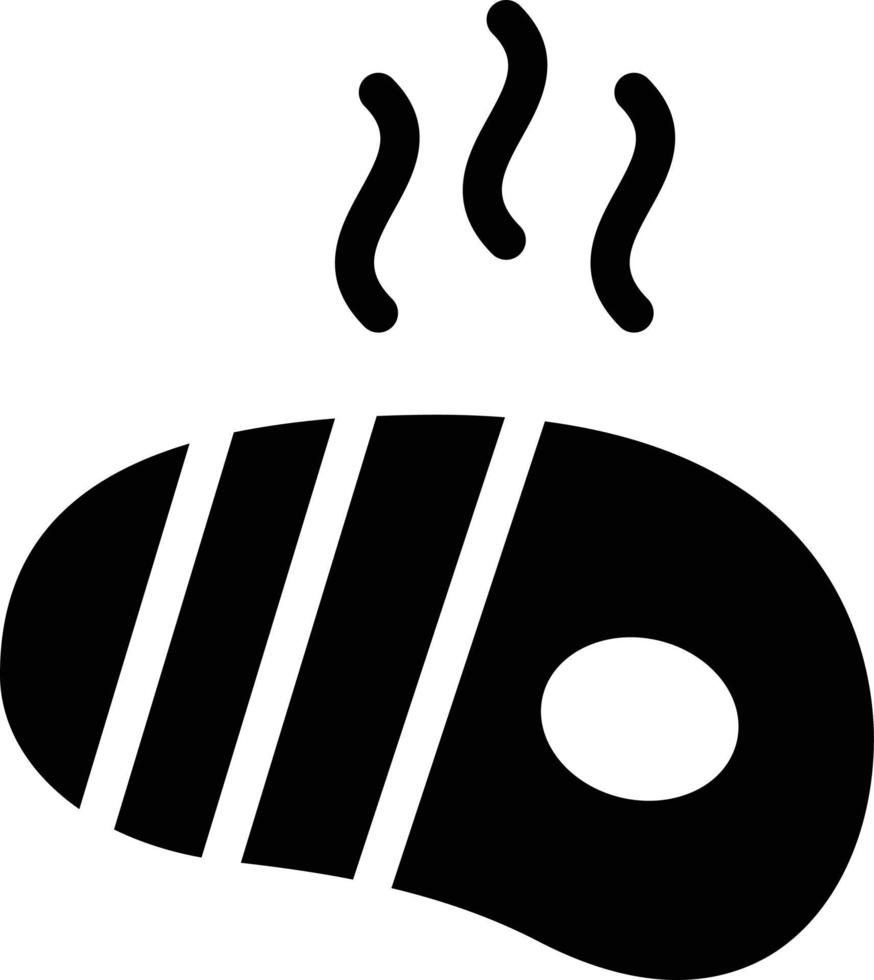 Manzo bistecca vettore illustrazione su un' sfondo.premio qualità simboli.vettore icone per concetto e grafico design.
