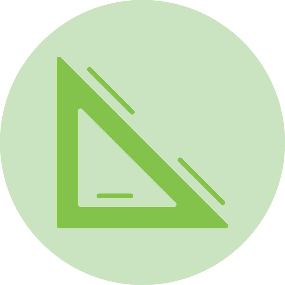triangolare scala vettore icona