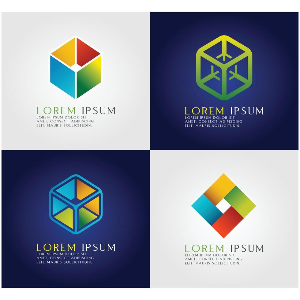 design del logo creativo vettore