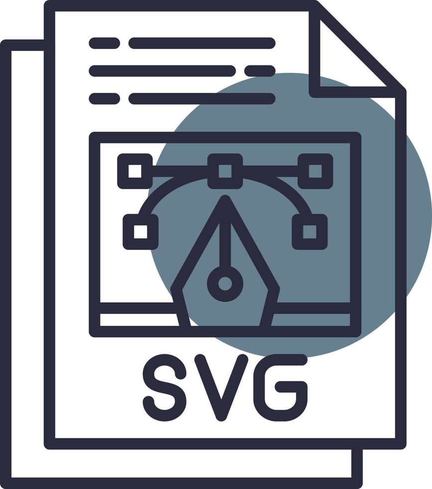 svg file creativo icona design vettore