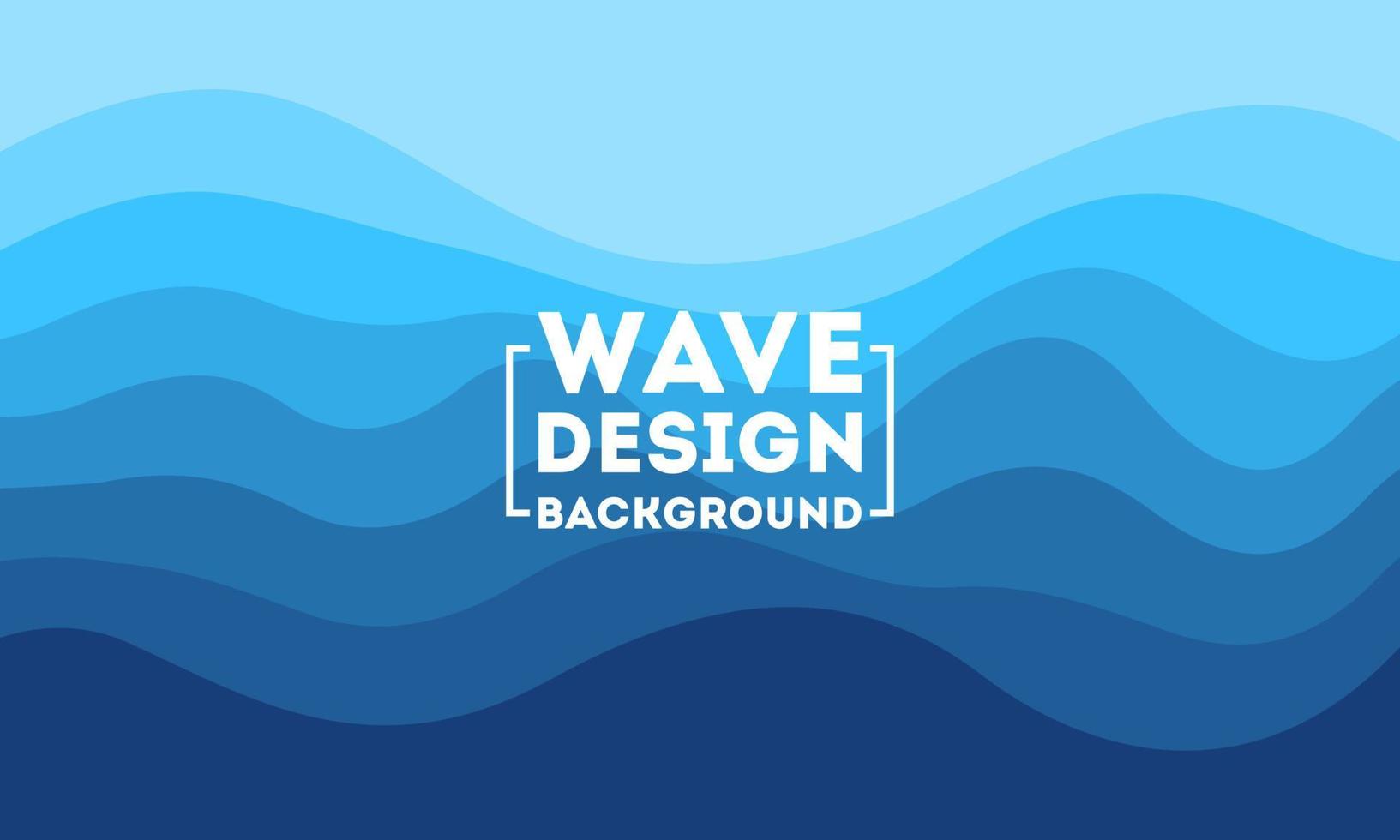 astratto acqua onda design sfondo vettore illustrazione