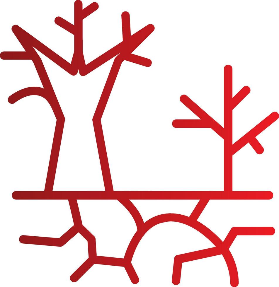desertificazione vettore icona design