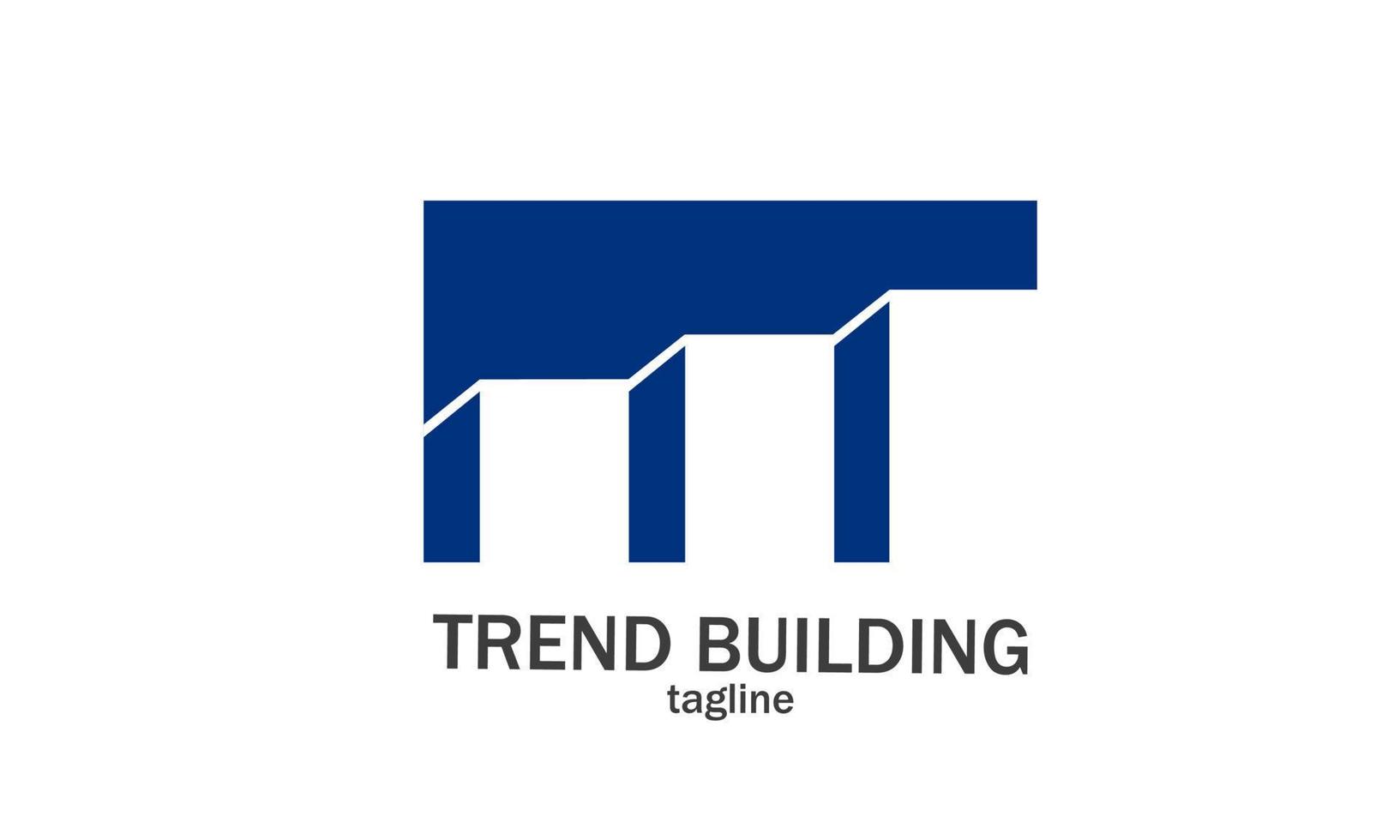 tendenza edificio logo modello, ufficio, vero proprietà, professionale azienda, proprietà agente vettore