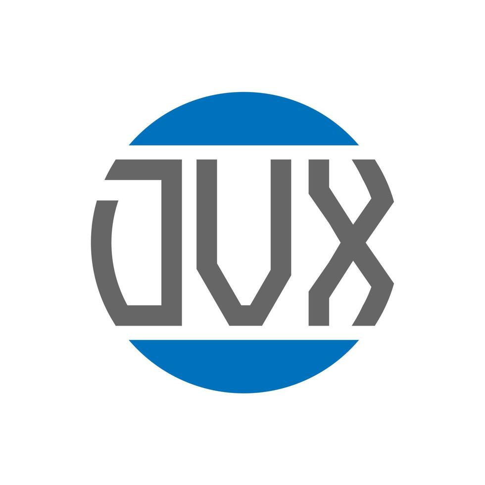 dvx lettera logo design su bianca sfondo. dvx creativo iniziali cerchio logo concetto. dvx lettera design. vettore