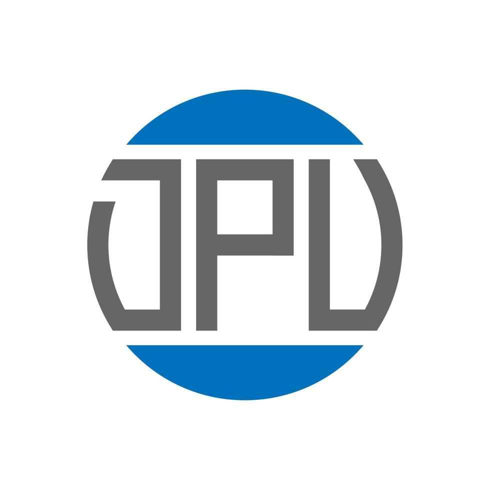 dpv lettera logo design su bianca sfondo. dpv creativo iniziali cerchio logo concetto. dpv lettera design. vettore