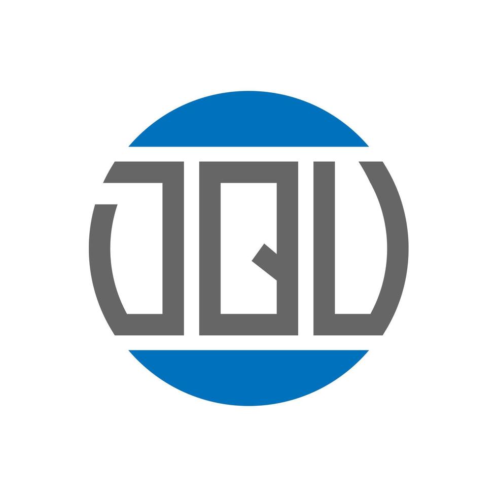 dqv lettera logo design su bianca sfondo. dqv creativo iniziali cerchio logo concetto. dqv lettera design. vettore