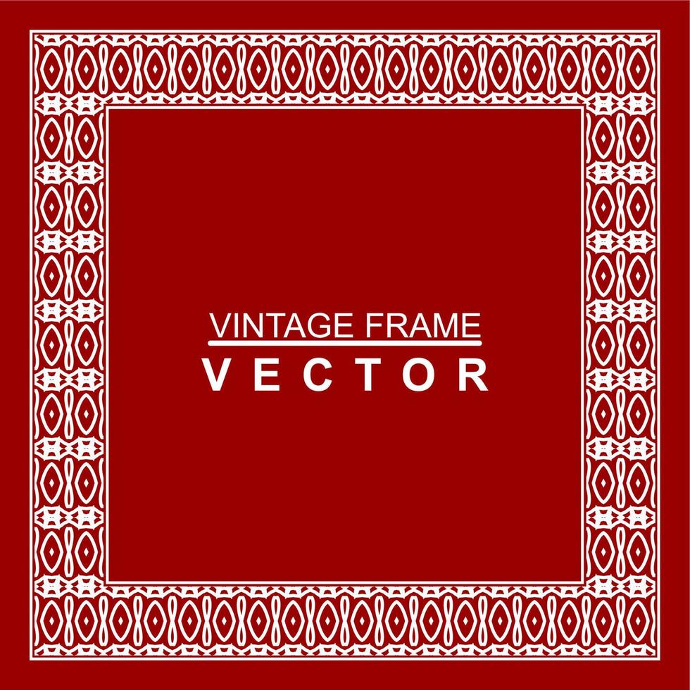 Vintage ▾ ornamentale vettore telaio. vettore illustrazione modello per design