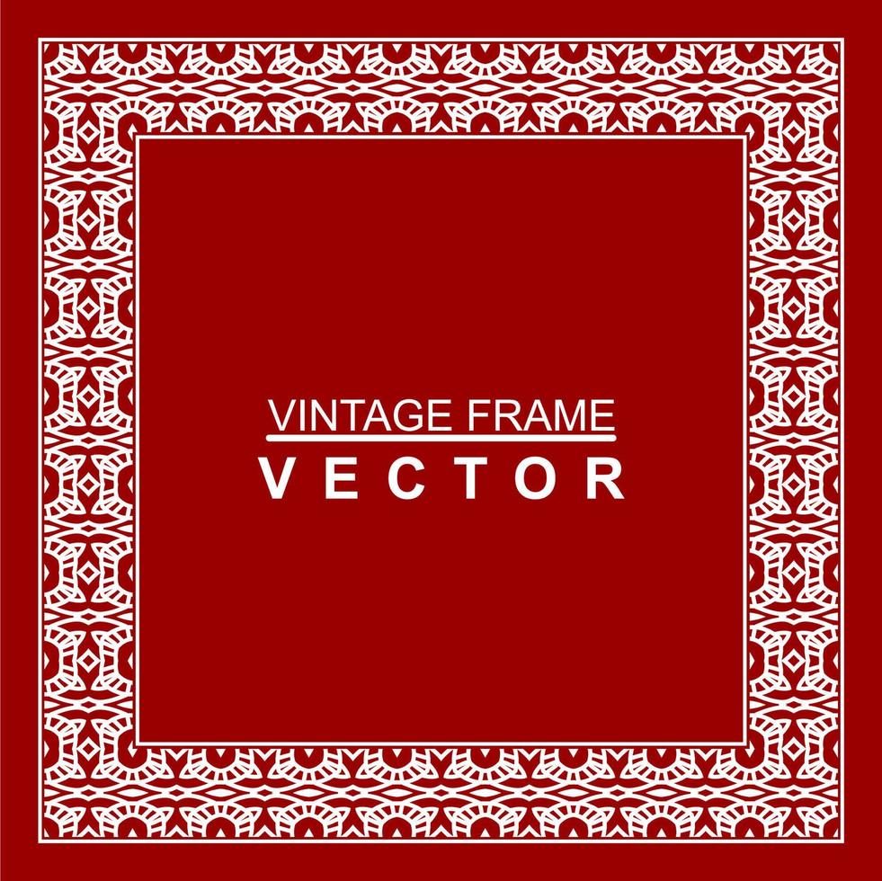 Vintage ▾ ornamentale vettore telaio. vettore illustrazione modello per design