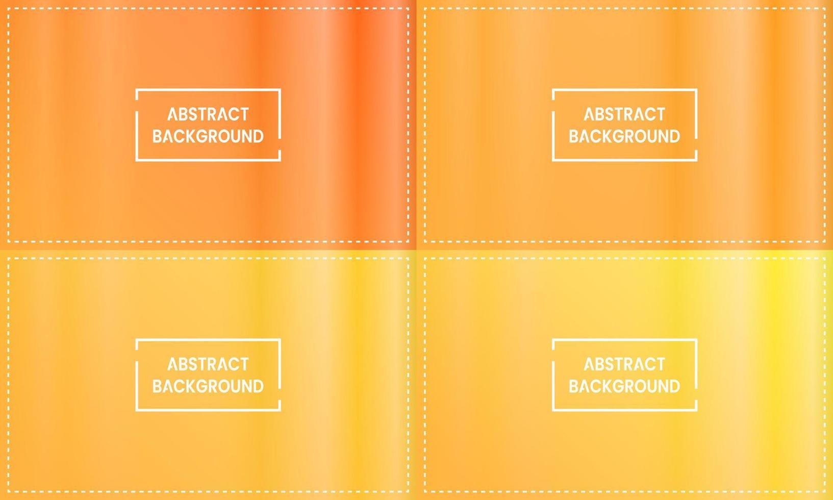 quattro imposta di giallo e arancia verticale splendente astratto sfondo con telaio. semplice, minimo e moderno. per sfondo, sfondo, homepage, bandiera e copia spazio vettore