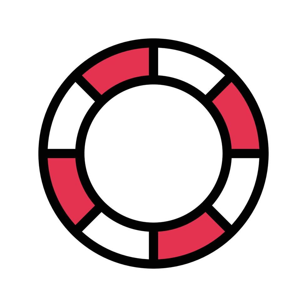 illustrazione vettoriale del cerchio su uno sfondo. simboli di qualità premium. icone vettoriali per il concetto e la progettazione grafica.