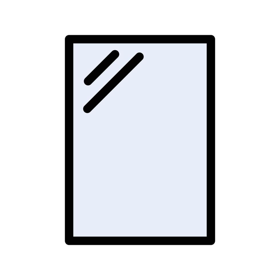 illustrazione vettoriale speculare su uno sfondo simboli di qualità premium. icone vettoriali per il concetto e la progettazione grafica.