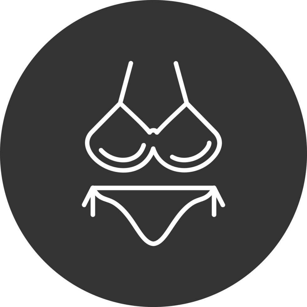 bikini vettore icona