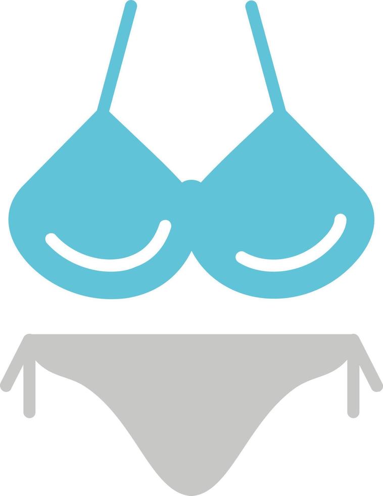 bikini vettore icona