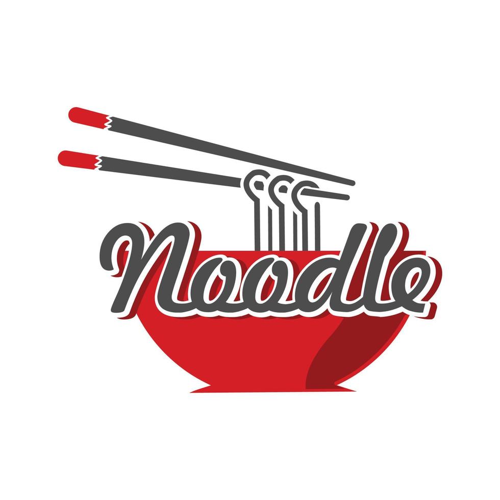 nuovo modificabile ciotola spaghetto logo design modello vettore illustrazioni