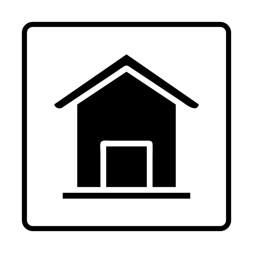 Casa solido icona. sociale media cartello icone. vettore illustrazione isolato per grafico e ragnatela design.
