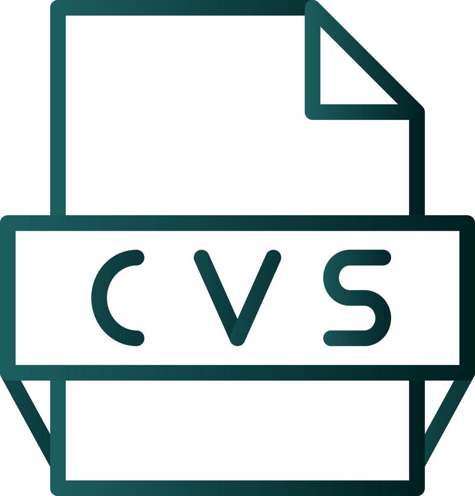 cv file formato icona vettore