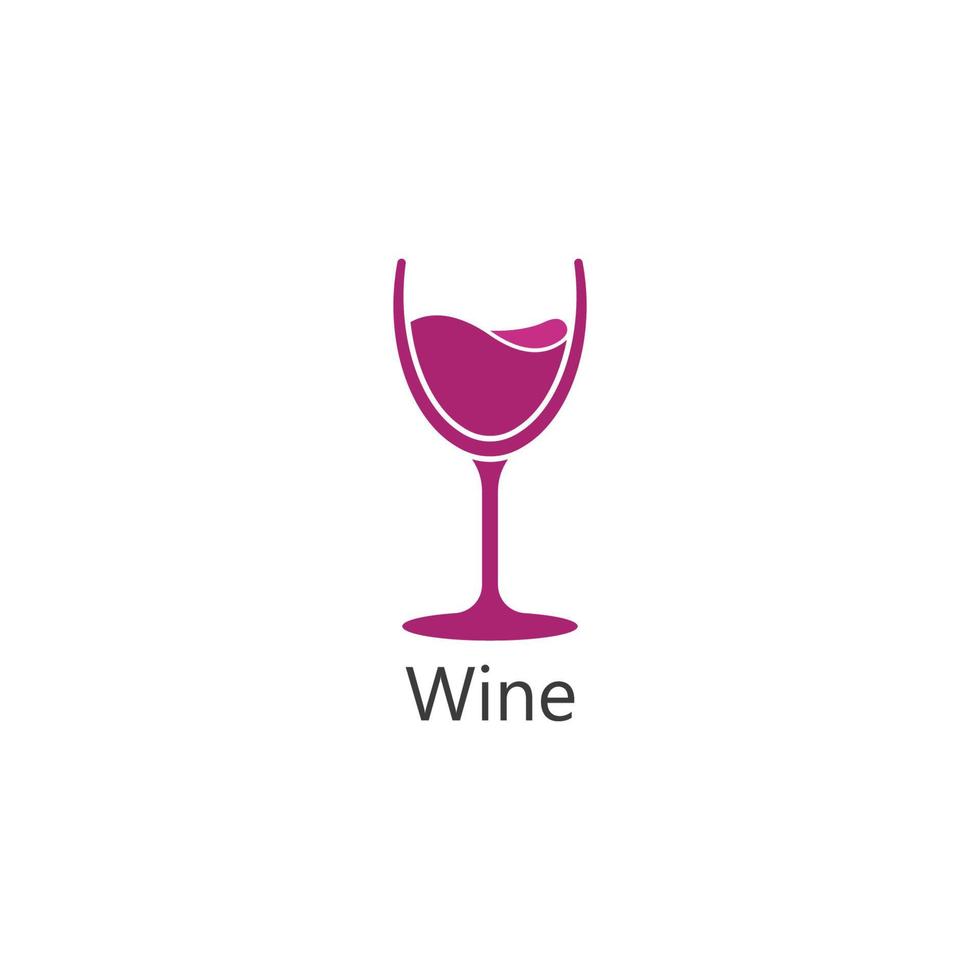 vino logo design modello. vettore illustrazione