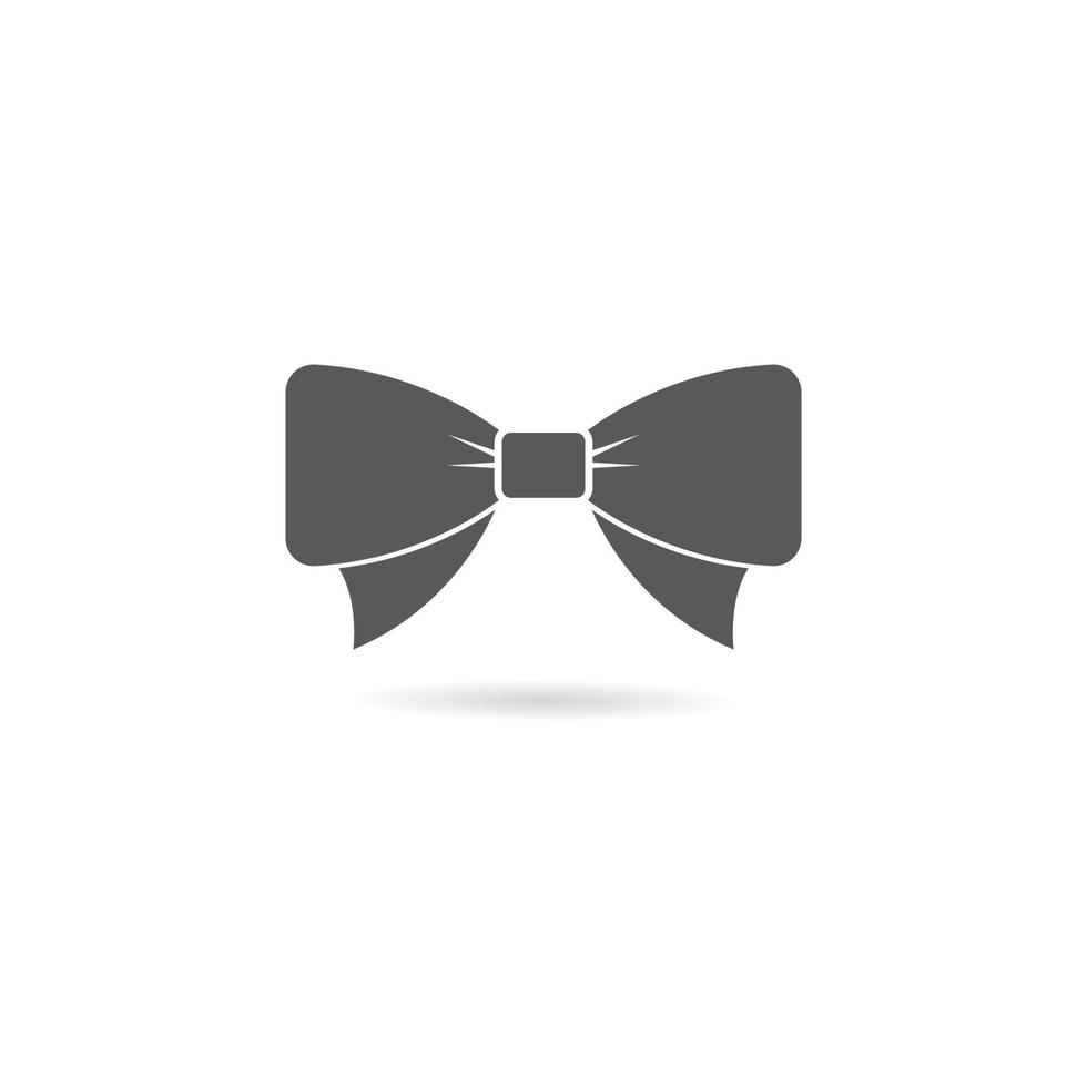 farfalla cravatta vettore icona illustrazione