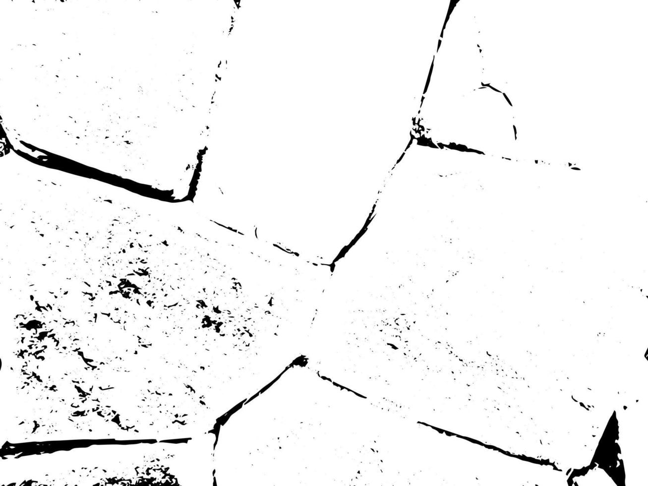 rustico Cracked vettore struttura con molti crepe e graffi. astratto sfondo. rotto e danneggiato superficie. anziano sfondo. vettore grafico illustrazione con trasparente bianca.