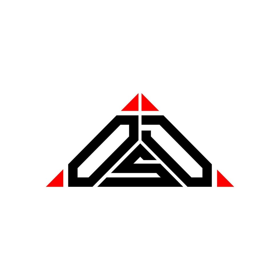 os lettera logo creativo design con vettore grafico, os semplice e moderno logo.