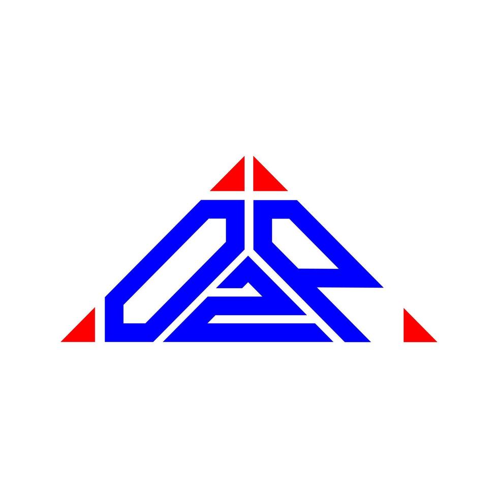 ozp lettera logo creativo design con vettore grafico, ozp semplice e moderno logo.