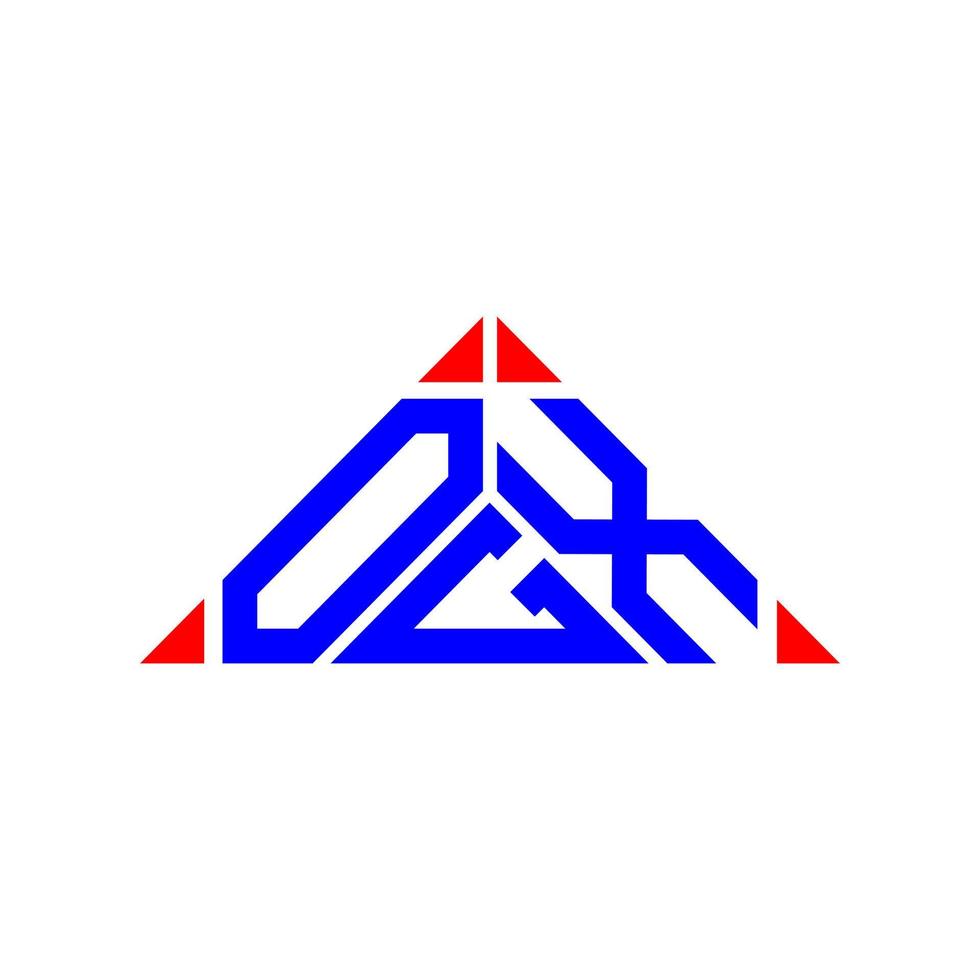 ogx lettera logo creativo design con vettore grafico, ogx semplice e moderno logo.