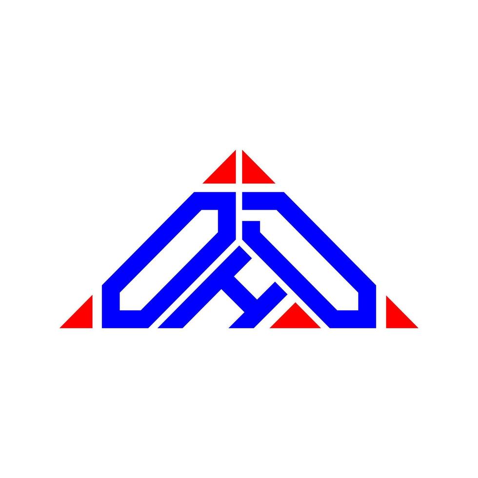 ohh lettera logo creativo design con vettore grafico, ohh semplice e moderno logo.