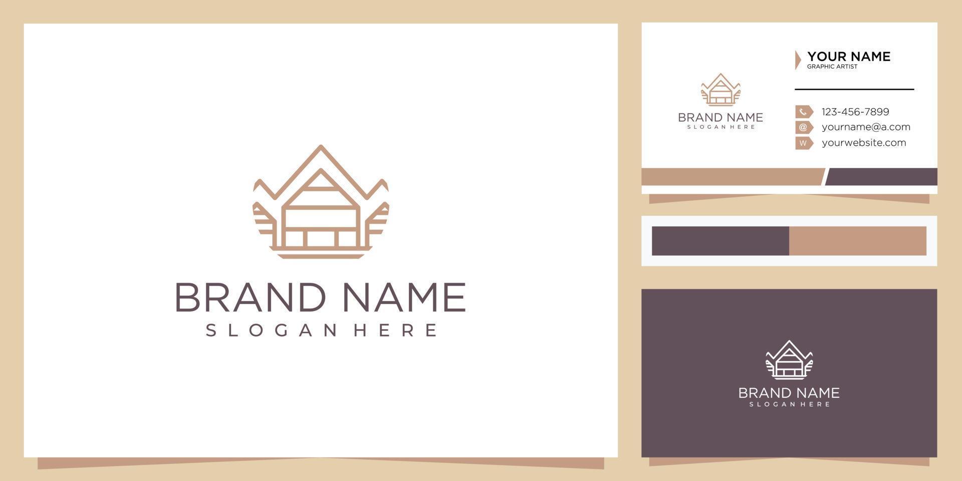 moderno Casa logo design ispirazione vettore