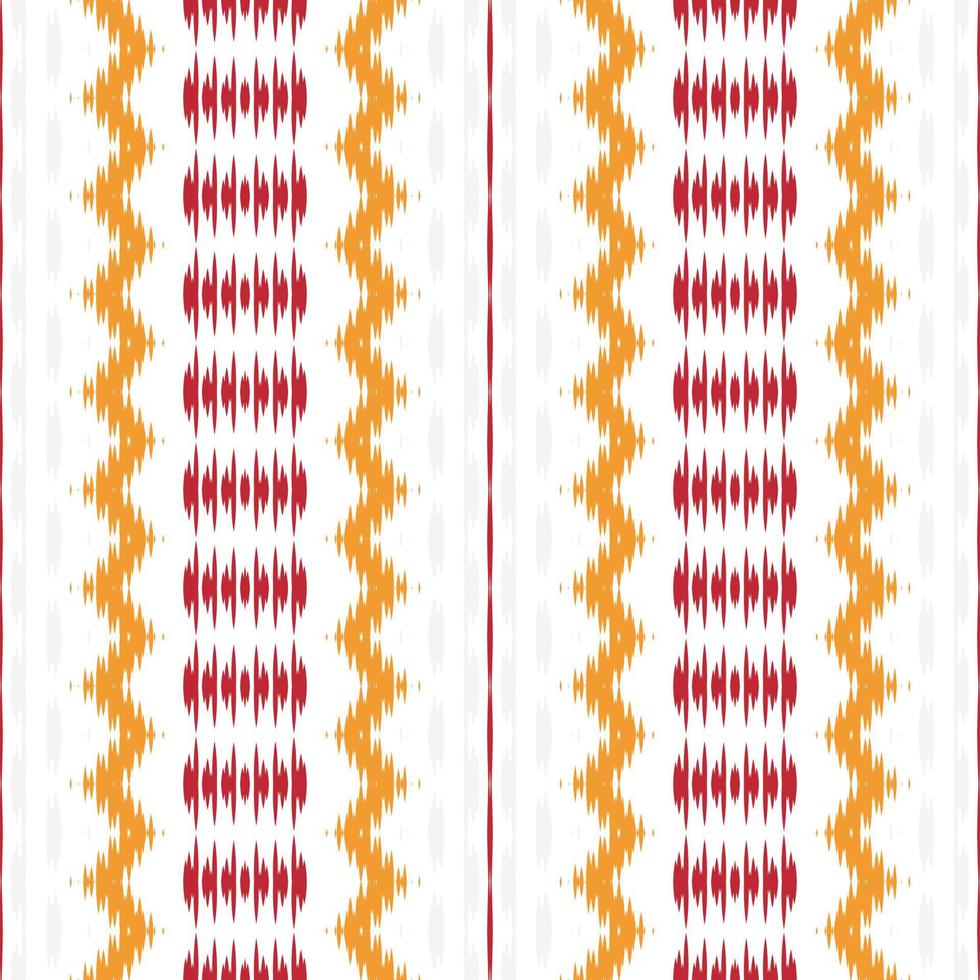 ikat puntini tribale azteco senza soluzione di continuità modello. etnico geometrico batik ikkat digitale vettore tessile design per stampe tessuto saree Mughal spazzola simbolo andane struttura Kurti kurtis kurtas