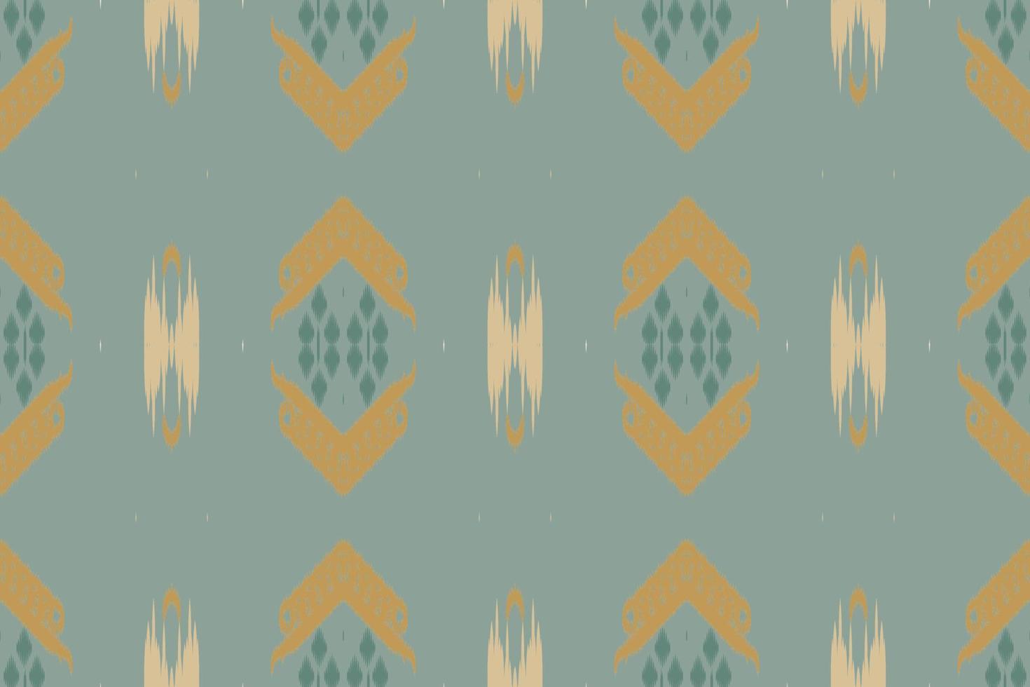 ikat tessuto tribale arte senza soluzione di continuità modello. etnico geometrico batik ikkat digitale vettore tessile design per stampe tessuto saree Mughal spazzola simbolo andane struttura Kurti kurtis kurtas