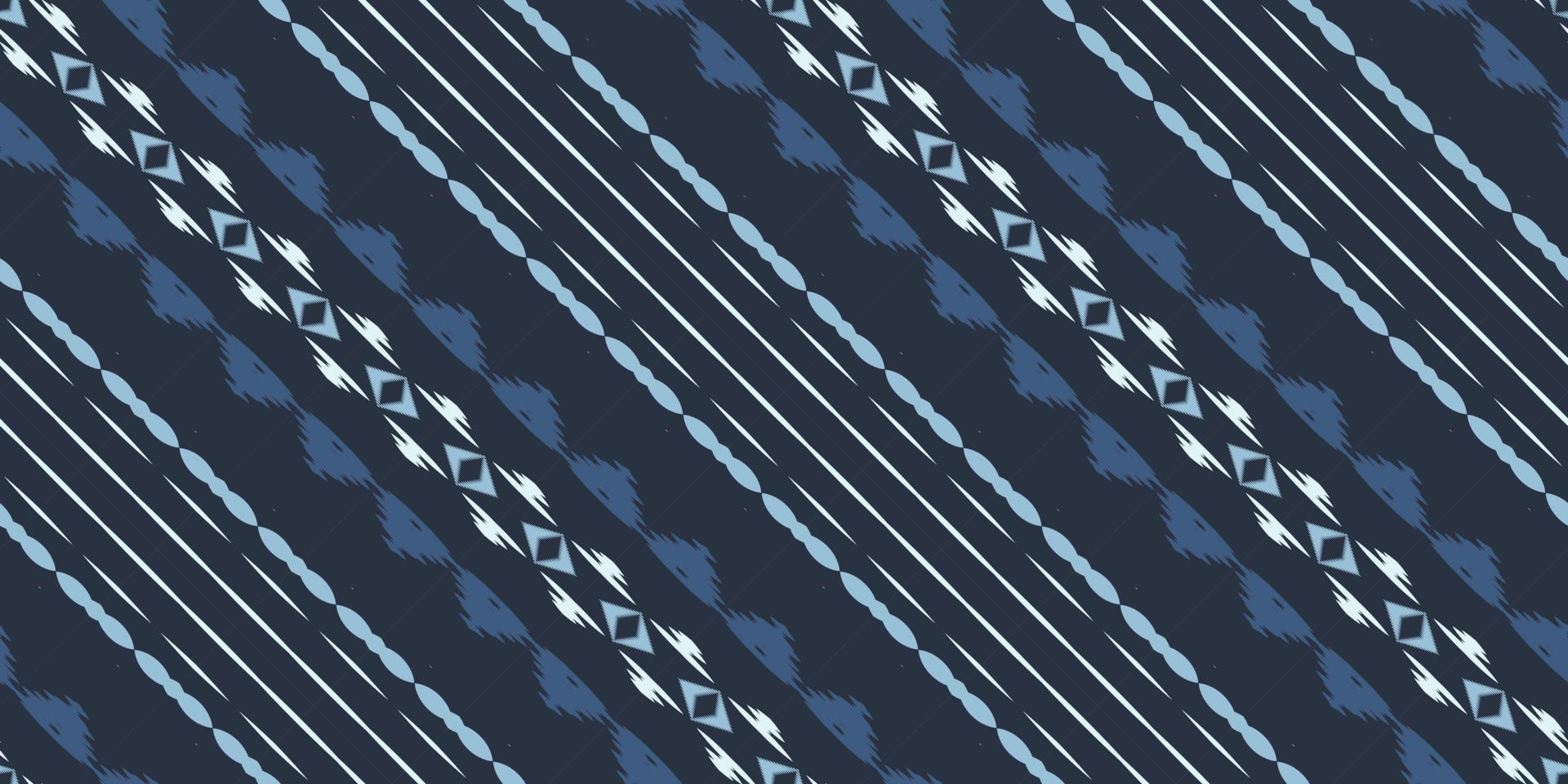 ikat stampe batik tessile senza soluzione di continuità modello digitale vettore design per Stampa saree Kurti Borneo tessuto confine spazzola simboli campioni festa indossare