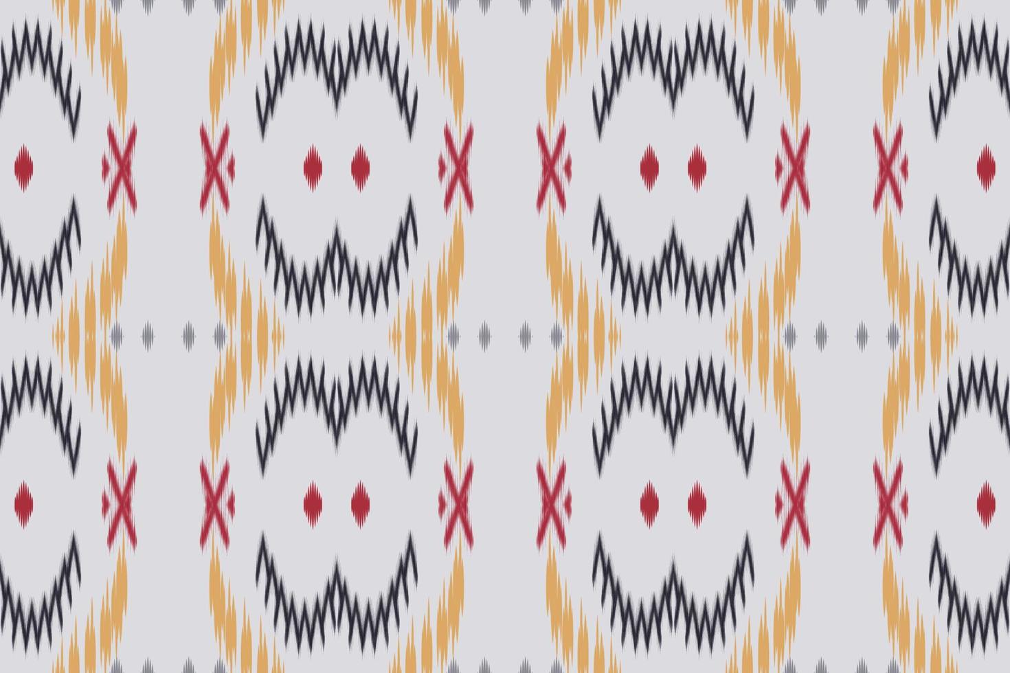 ikat puntini tribale Africa senza soluzione di continuità modello. etnico geometrico batik ikkat digitale vettore tessile design per stampe tessuto saree Mughal spazzola simbolo andane struttura Kurti kurtis kurtas