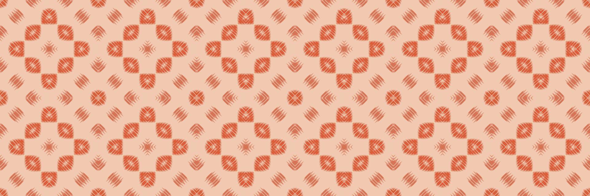 batik tessile ikkat o ikat banda senza soluzione di continuità modello digitale vettore design per Stampa saree Kurti Borneo tessuto confine spazzola simboli campioni progettista