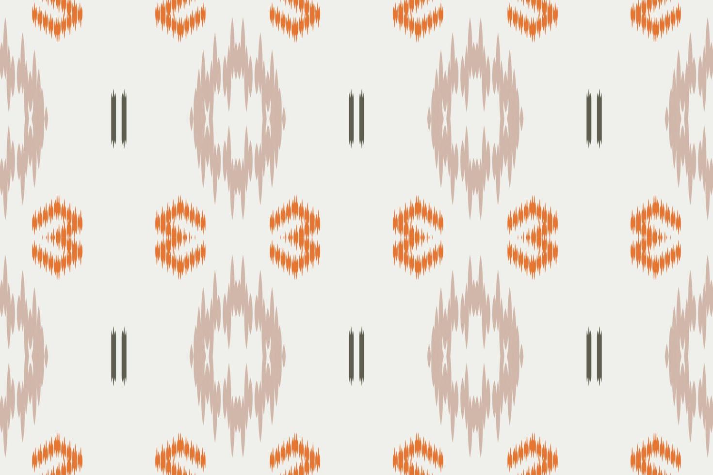 ikat disegni tribale gallone senza soluzione di continuità modello. etnico geometrico ikkat batik digitale vettore tessile design per stampe tessuto saree Mughal spazzola simbolo andane struttura Kurti kurtis kurtas