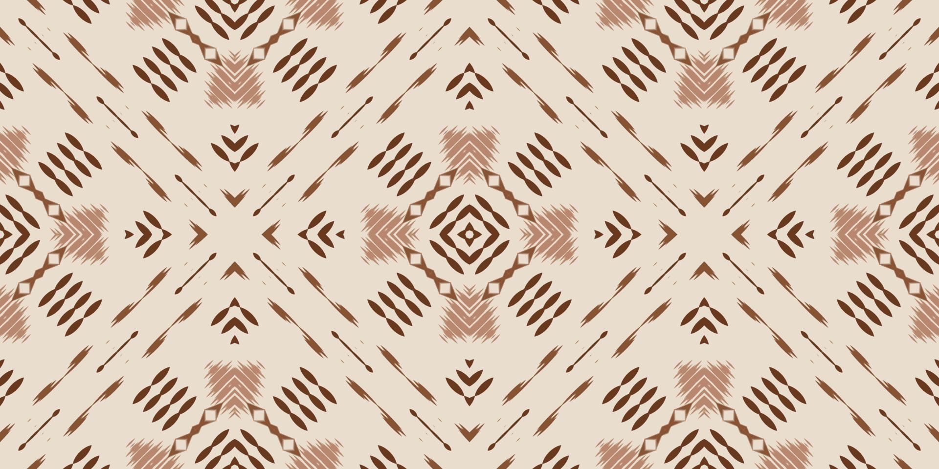 ikat puntini tribale azteco senza soluzione di continuità modello. etnico geometrico batik ikkat digitale vettore tessile design per stampe tessuto saree Mughal spazzola simbolo andane struttura Kurti kurtis kurtas