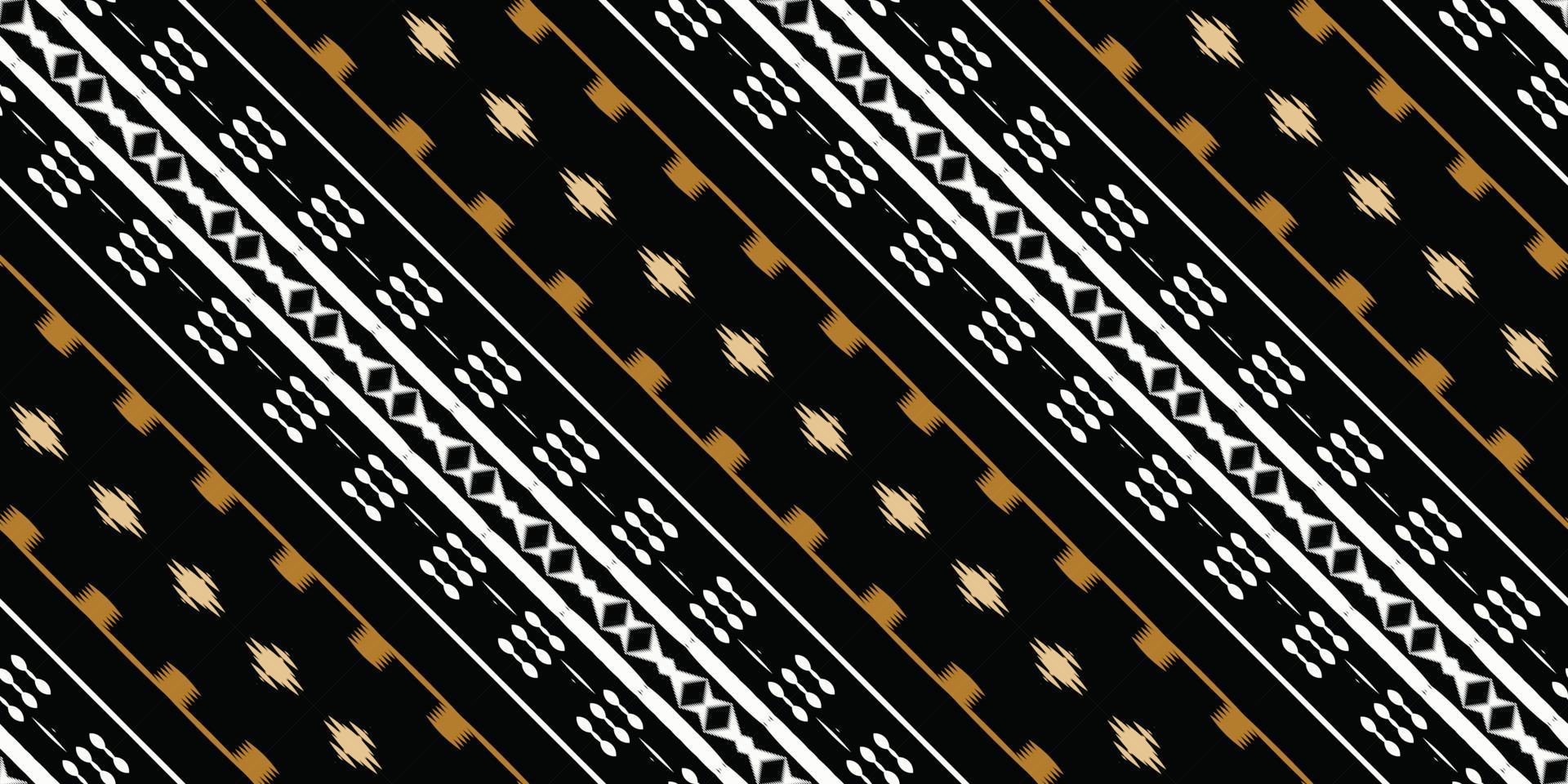 ikat disegni batik tessile senza soluzione di continuità modello digitale vettore design per Stampa saree Kurti Borneo tessuto confine spazzola simboli campioni cotone