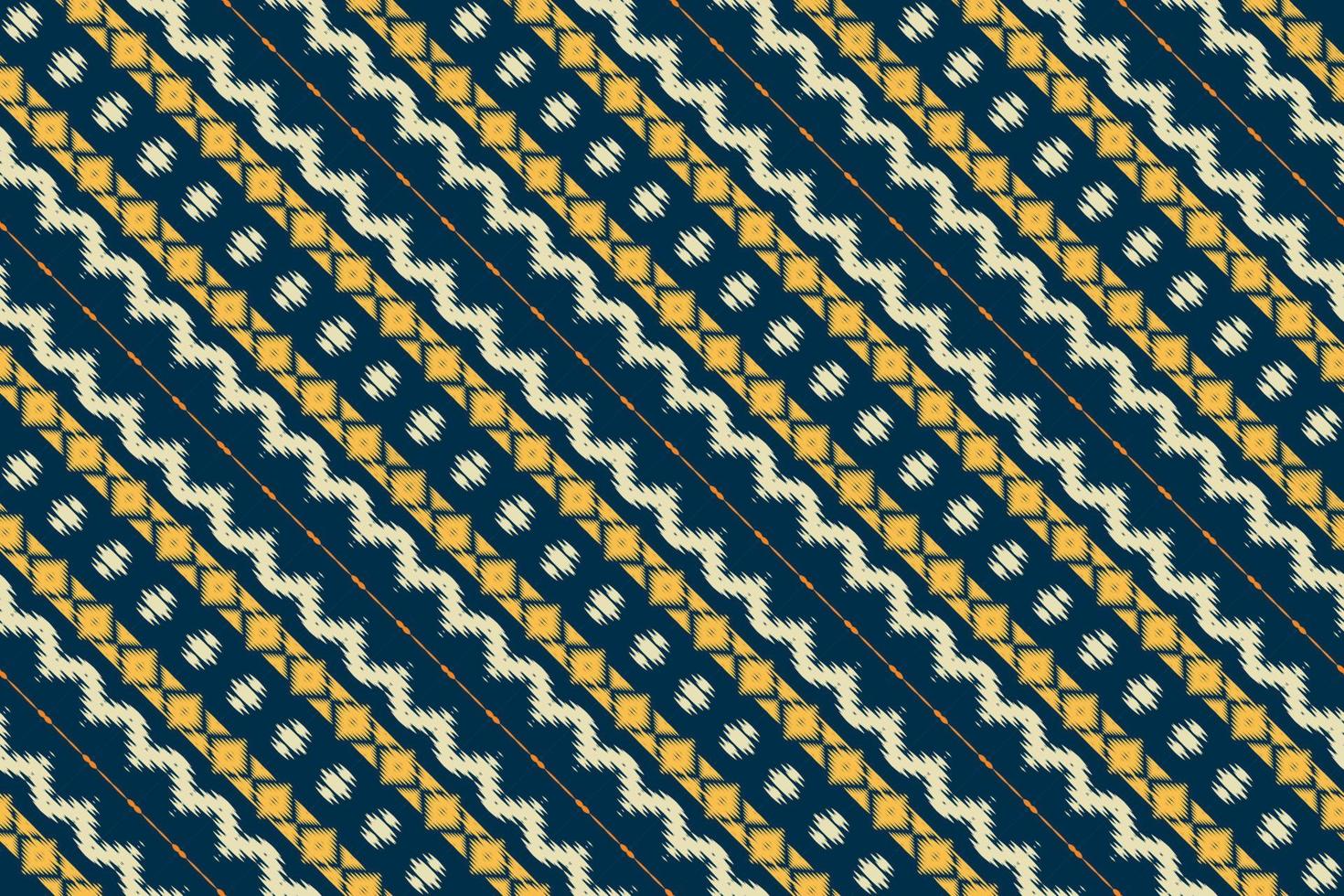 batik tessile etnico ikat damasco senza soluzione di continuità modello digitale vettore design per Stampa saree Kurti Borneo tessuto confine spazzola simboli campioni cotone