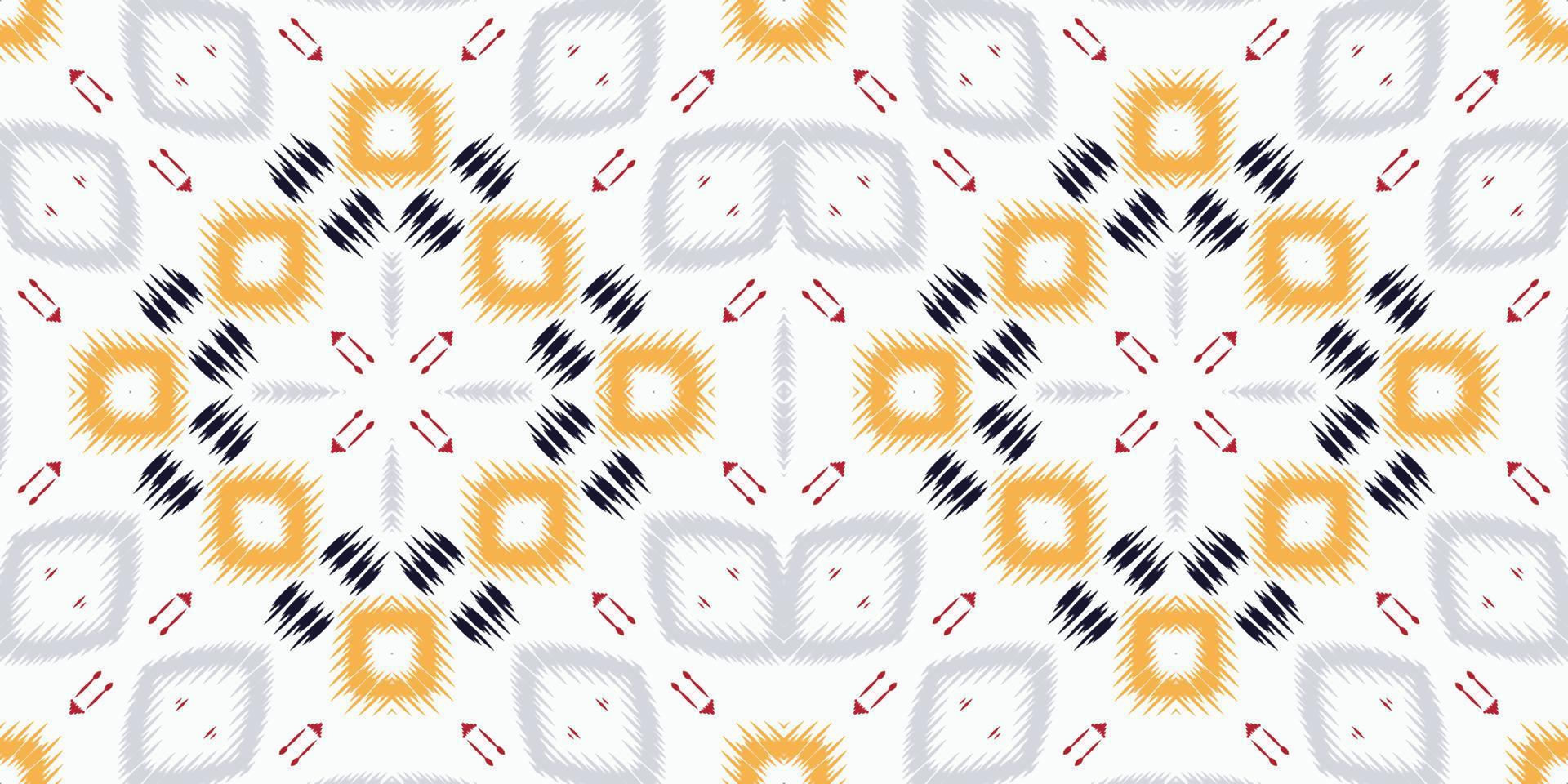 ikat puntini tribale colore senza soluzione di continuità modello. etnico geometrico batik ikkat digitale vettore tessile design per stampe tessuto saree Mughal spazzola simbolo andane struttura Kurti kurtis kurtas