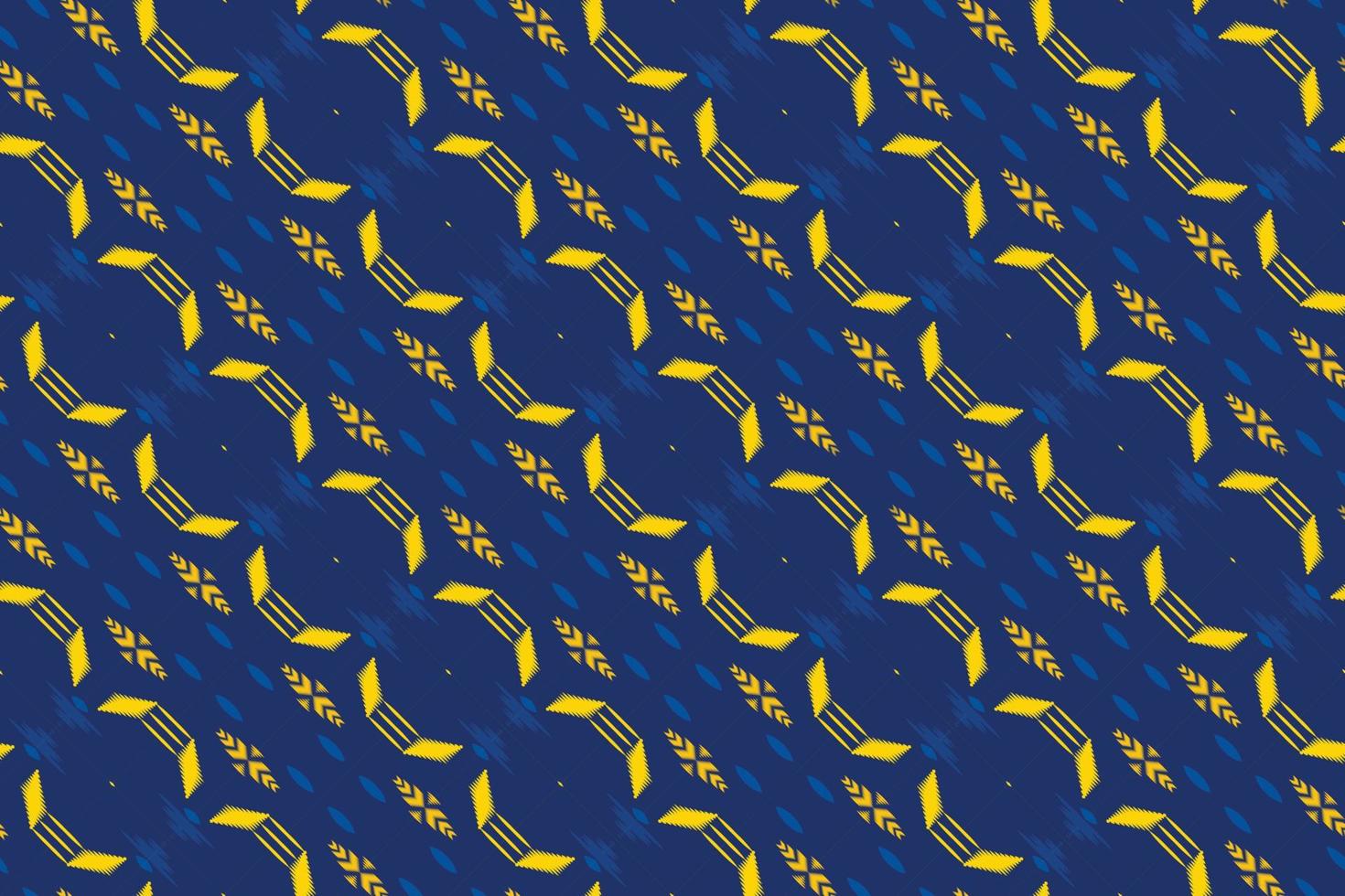 batik tessile ikkat o ikat sfondo senza soluzione di continuità modello digitale vettore design per Stampa saree Kurti Borneo tessuto confine spazzola simboli campioni cotone