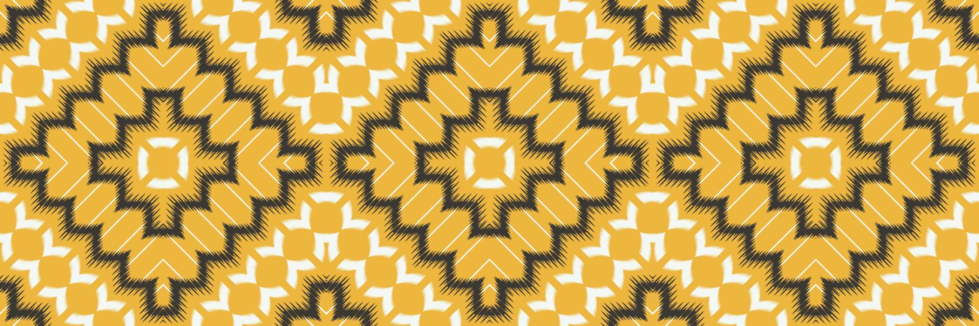 etnico ikat strisce batik tessile senza soluzione di continuità modello digitale vettore design per Stampa saree Kurti Borneo tessuto confine spazzola simboli campioni progettista