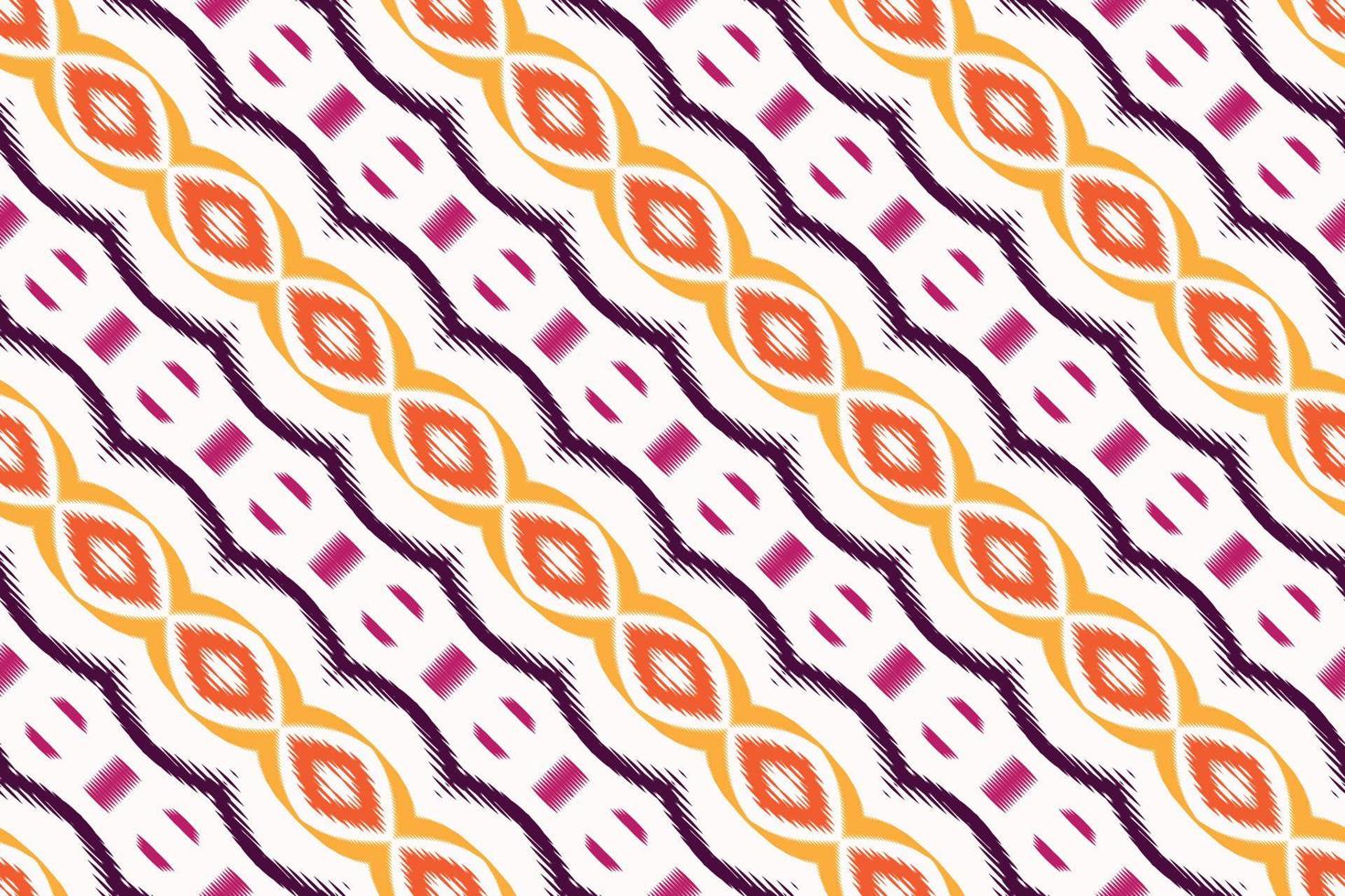 etnico ikat strisce batik tessile senza soluzione di continuità modello digitale vettore design per Stampa saree Kurti Borneo tessuto confine spazzola simboli campioni cotone