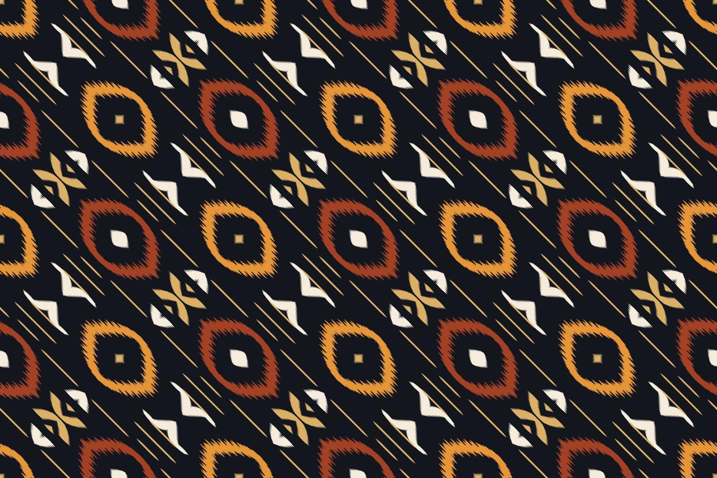 ikat tessuto tribale azteco geometrico tradizionale etnico orientale design per il sfondo. popolare ricamo, indiano, scandinavo, zingaro, messicano, africano tappeto, sfondo. vettore